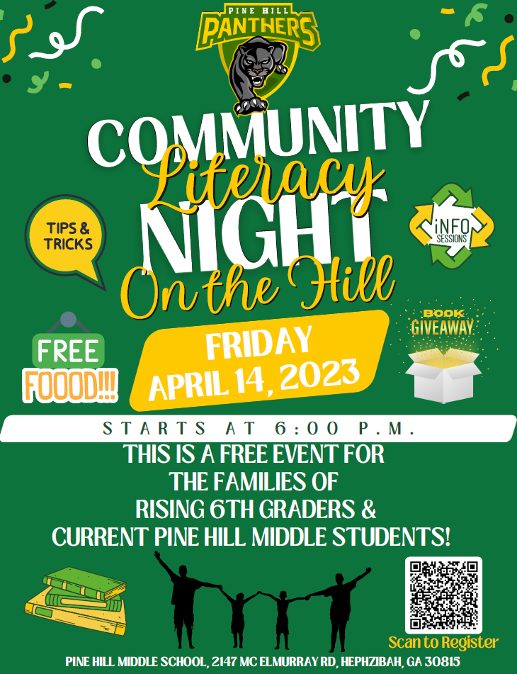 Literacy Night flyer
